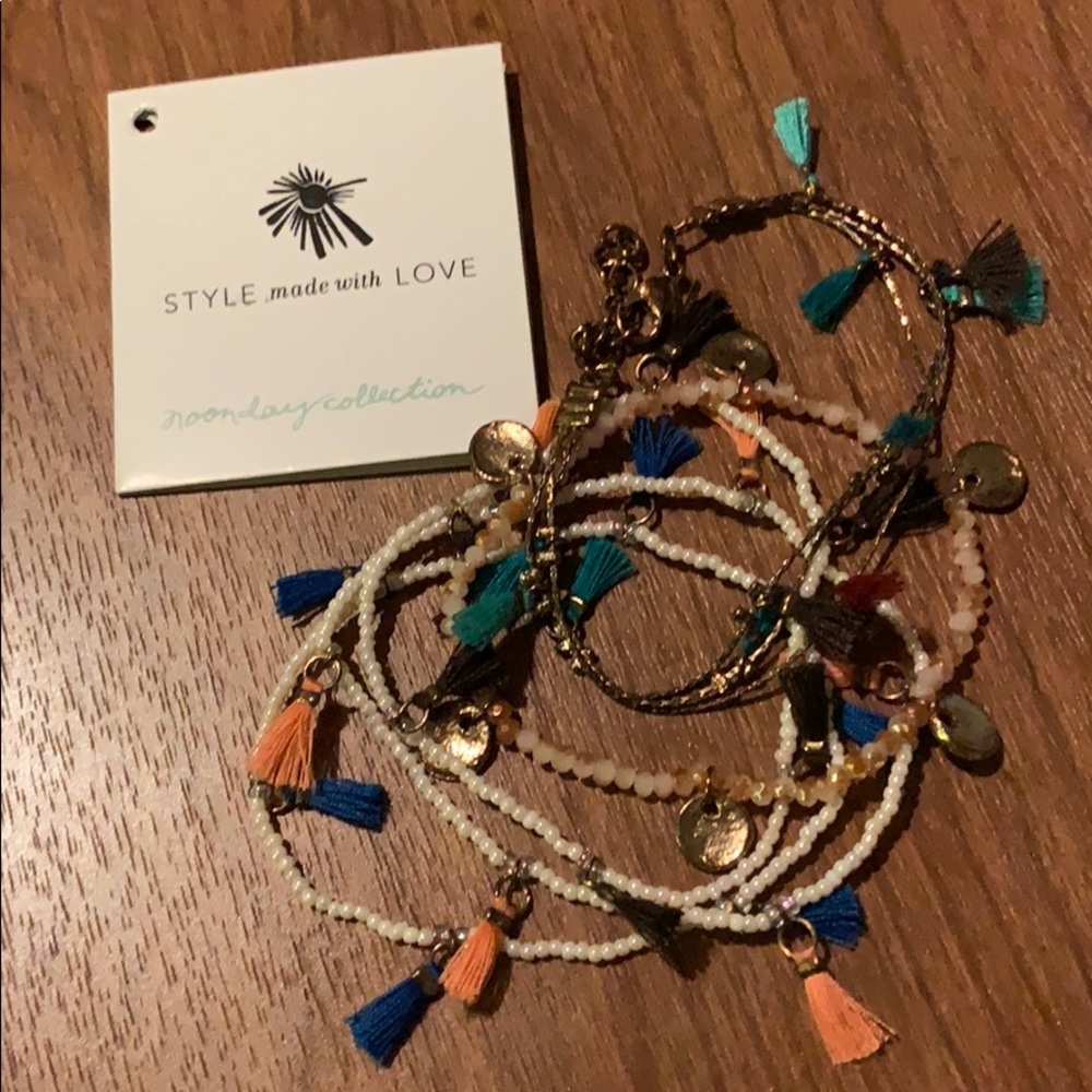 Noonday bracelet set